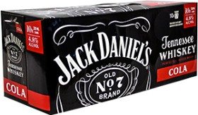 Jack+Daniel%26%23039%3Bs+%26amp%3B+Cola+4.8%25+10+x+330ml+Cans