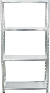 SCA+Galvanised+4+Shelf+Unit