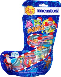 Chupa+Chups+Mentos+Mix+of+Minis+Stocking+160g