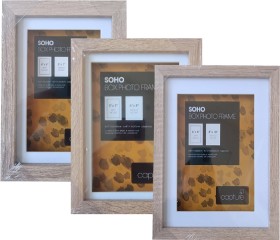 50%25+off+Original+Price+on+Soho+Box+Photo+Frames+Beech