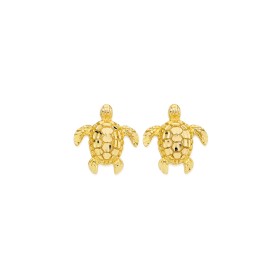 9ct+Turtle+Stud+Earrings