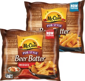 McCain+Beer+Batter+Fries+or+Wedges+750g