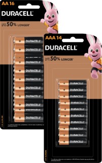 Duracell+Coppertop+AA+16+Pack+or+AAA+14+Pack+Batteries