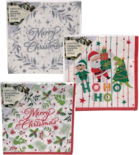 Christmas+Napkins+25+Pack