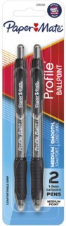 Paper-Mate-Profile-Black-Ballpoint-Pen-Pack-of-2 on sale