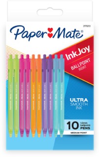 Paper+Mate+InkJoy+100RT+Fashion+Ballpoint+Pens+-+Pack+of+10