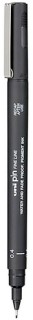 Uni-Pin-Fineline-Black-04mm-Fibre-Tip-Pen on sale