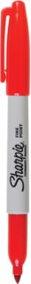 Sharpie-Red-Permanent-Marker-Fine-Tip on sale