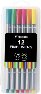 Whitcoulls+Fineliners+-+Pack+of+12