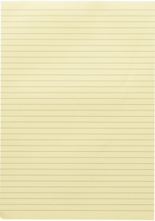 Whitcoulls-A4-Yellow-Lined-Pad on sale