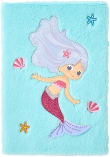 Jotz-Mermaid-A5-Fluffy-Notebook on sale