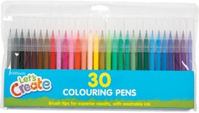 WH+Smith+Washable+Colouring+-+Pens+Pack+30