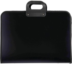 Whitcoulls-A3-Zip-Portfolio-Black on sale