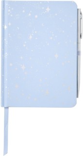 WHSmith-Celeste-A6-Notebook-with-Pen on sale