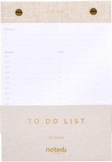 Noted-Siena-A5-To-Do-List on sale