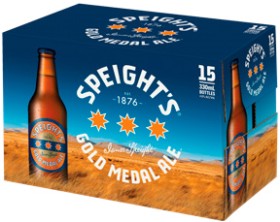 Speight%26rsquo%3Bs+Gold+Medal+Ale%2C+Lion+Red+or+Waikato+Draught+15+x+330ml+Bottles