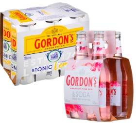 Gordon%26rsquo%3Bs+Gin+%26amp%3B+Tonic+Slimline+7%25+6+x+250ml+Cans+or+Gordon%26rsquo%3Bs+Premium+Pink+Gin+%26amp%3B+Soda+4%25+4+x+330ml+Bottles