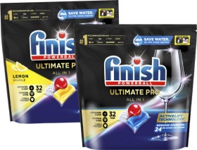 Finish-Ultimate-Pro-Dishwasher-Tablets-32-Pack on sale