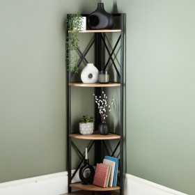 Kansas-4-Tier-Corner-Bookshelf on sale