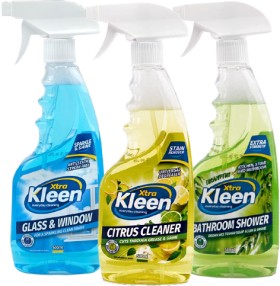 Xtra+Kleen+Trigger+Spray+Cleaners+500ml