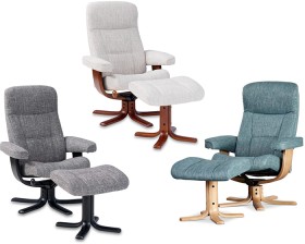 Alesund+Recliner+%2B+Footstool