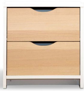 Breeze+2+Drawer+Bedside