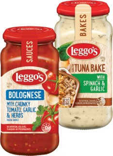 Leggo%26rsquo%3Bs+Pasta+Sauce+or+Bakes+490-500g