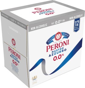 Peroni+0%25+Alcohol+Beer+Bottles+12+Pack