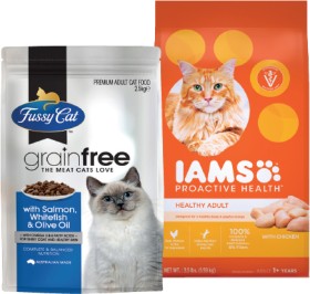 IAMS+Dry+1.59kg+or+Fussy+Cat+Dry+2.5kg+Cat+Food