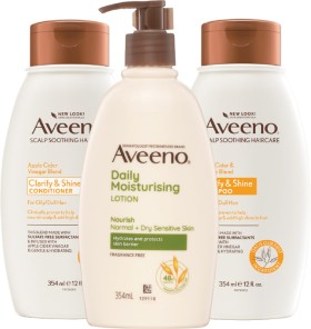 Aveeno+Body+Lotion%2C+Shampoo+or+Conditioner+354ml