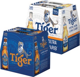 Tiger+Lager+or+Tiger+Crystal+Low+Carb+Beer+Bottles+12+Pack