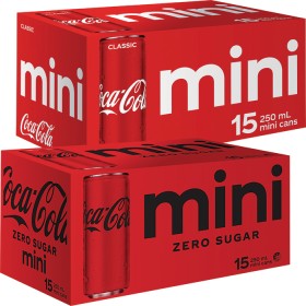 Coca-Cola+250ml+Cans+15+Pack