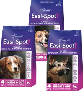 Pet+Science+Easi-Spot+Dogs+Range+2+Pack