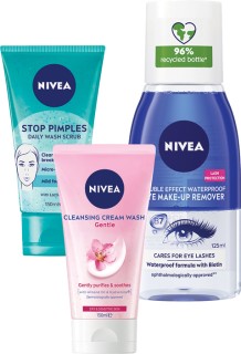 Nivea+Facial+Cleansers+125-200ml