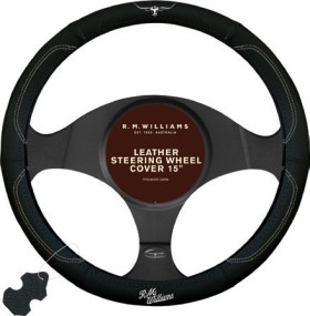 RMWilliams-Leather-Steering-Wheel-Cover on sale