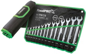 ToolPRO-X+14+Pce+SAE+Spanner+Set