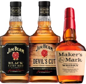 Jim+Beam+Black%2C+Jim+Beam+Devil%26%23039%3Bs+Cut+1L+or+Maker%26%23039%3Bs+Mark+Bourbon+700ml