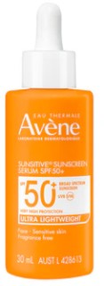 Avene+Sunsitive+Sunscreen+Serum+SPF50%2B+30ml