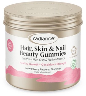 Radiance+Hair%2C+Skin+%26amp%3B+Nail+Beauty+50+Gummies