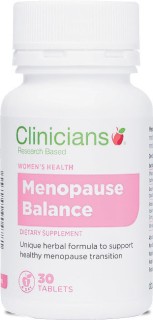 Clinicians+Menopause+Balance+30+Tablets