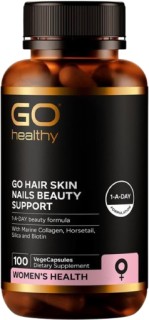 GO+Healthy+GO+Hair+Skin+Nails+Beauty+Support+100+Vege+Capsules