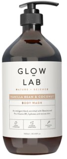 Glow+Lab+Body+Wash+Vanilla+Bean+%26amp%3B+Coconut+900ml