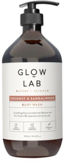 Glow+Lab+Body+Wash+Coconut+%26amp%3B+Sandalwood+900ml