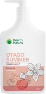 Health+Basics+Otago+Summer+Peach+Body+Wash+950ml