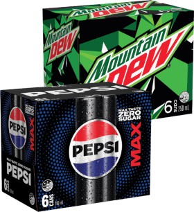 Pepsi+Cans+250ml+6+Pack