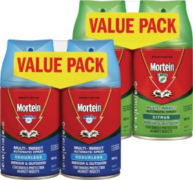 Mortein+Automatic+Fly+Spray+Refill+2x245g