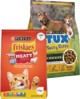 Tux+Tasty+Bites+3kg+or+Friskies+Cat+Food+2.5kg