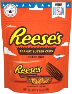 Reeses-Cup-Snack-Size-Bag-200g on sale