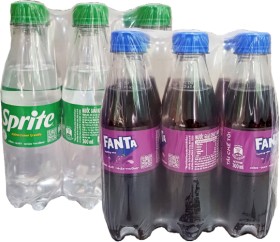 Coke%2C+Fanta%2C+Sprite+Bottles+6+Pack+300ml