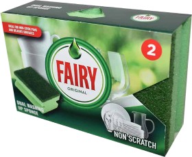 Fairy+Non+Scratch+Sponge+2+Pack